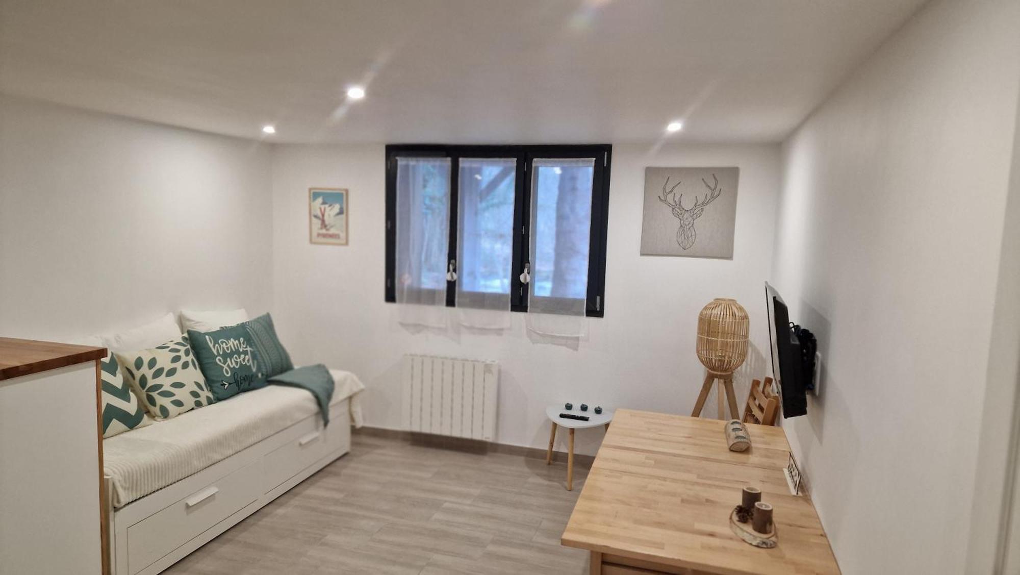 Appartement Ariege, Agreable T2 En Bord De Riviere à Val-de-Sos Extérieur photo