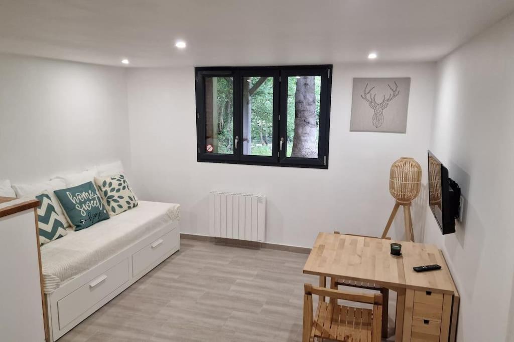 Appartement Ariege, Agreable T2 En Bord De Riviere à Val-de-Sos Extérieur photo